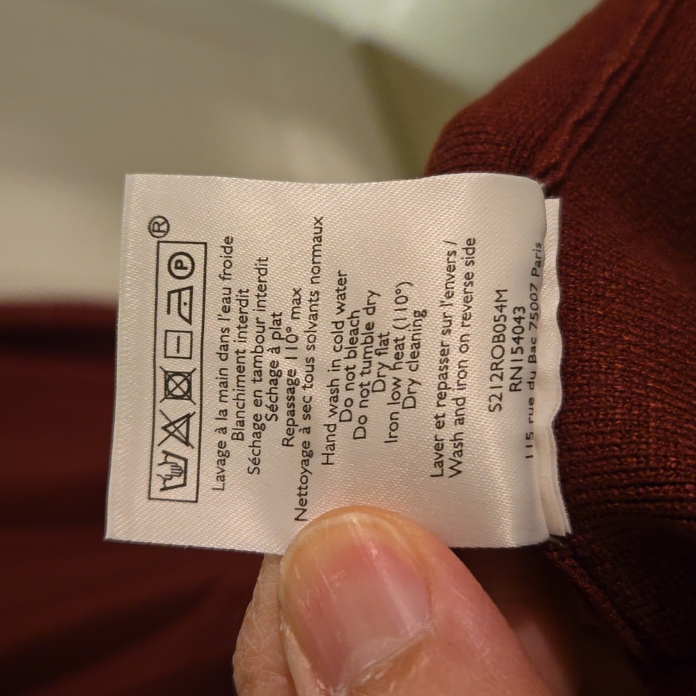 Sezane Flavie Midi Long Sleeve Dress - Picture 14 of 14